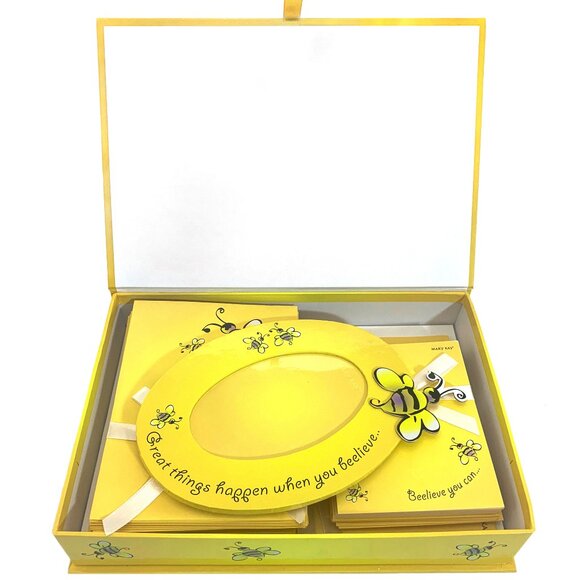 MARY KAY Stationery Gift Set Cards Envelopes Stickers Address Book NEW IN BOX - Picture 3 of 9